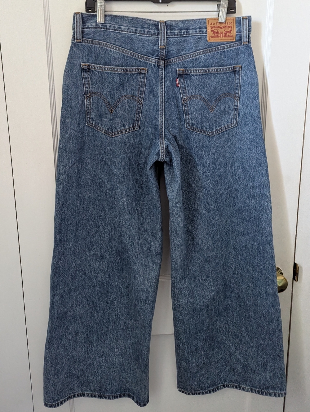 Levis Levi's '94 Baggy Wide Leg 100% Cotton Jeans Size 30 - Picture 4 of 9